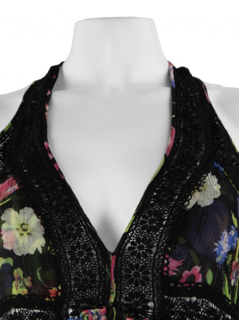 Vestido Essenciale Longo Estampado