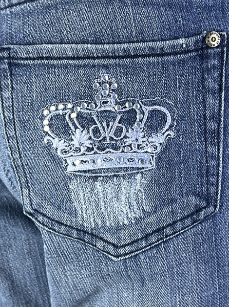 Calça Victoria Beckham For Rock & Republic Jeans Azul
