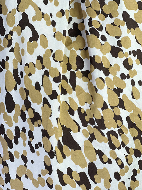 Vestido Gant Estampado Marrom