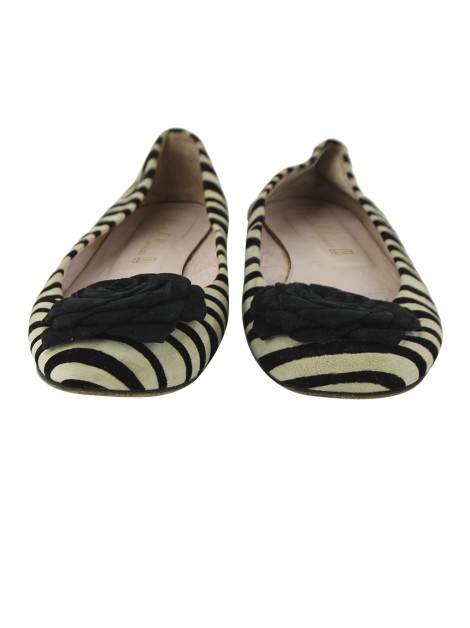 Sapatilha Pretty Ballerinas Camurça Animal Print
