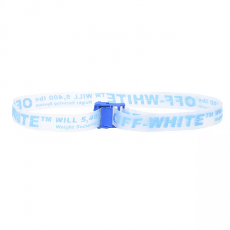 Cinto Off-White Industrial Rubber Azul