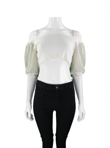Blusa Skunk Tricô Off-White