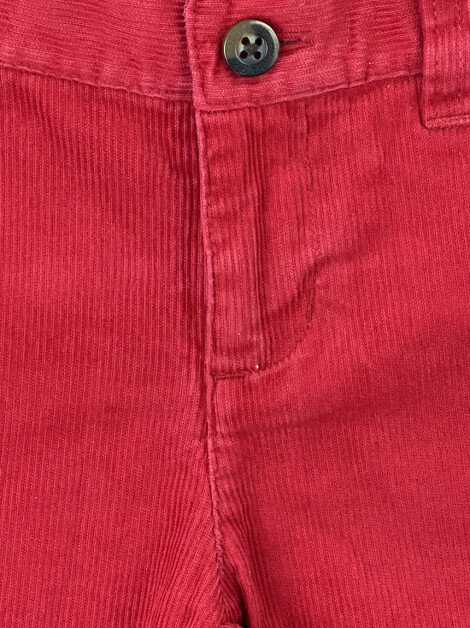Calça Janie and Jack Plush Vermelho