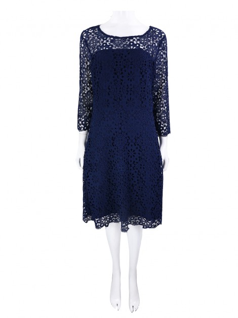 Vestido Resort Couture Palm Beach Renda Marinho