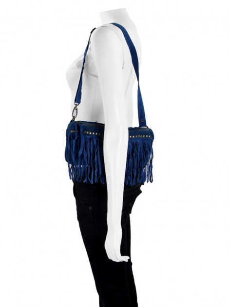 Bolsa Sofia Franjas Azul