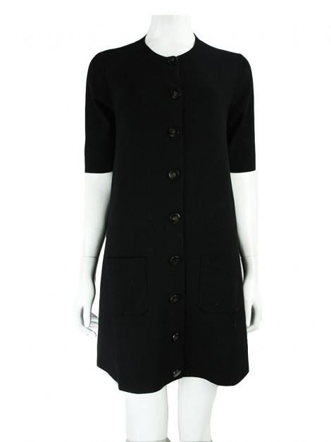 Vestido Sézane Knit Preto