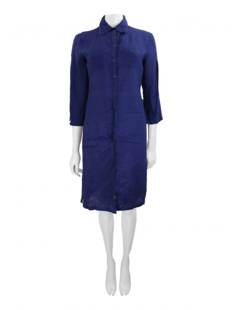 Vestido MNG Chemise Azul