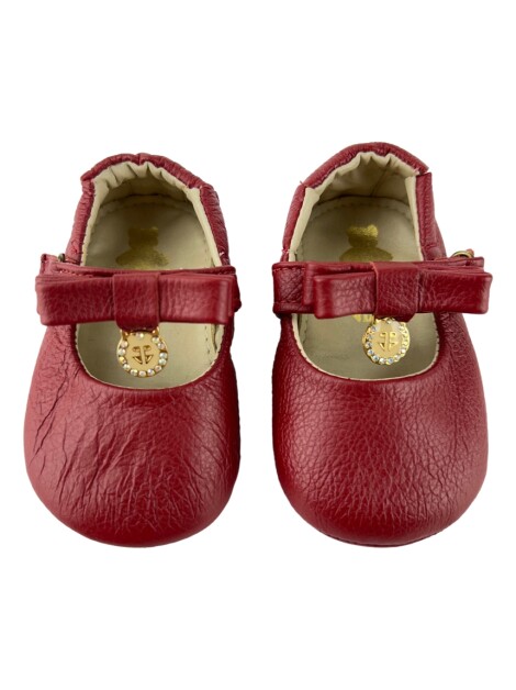 Sapatilha Paola da Vinci Couro Vermelho
