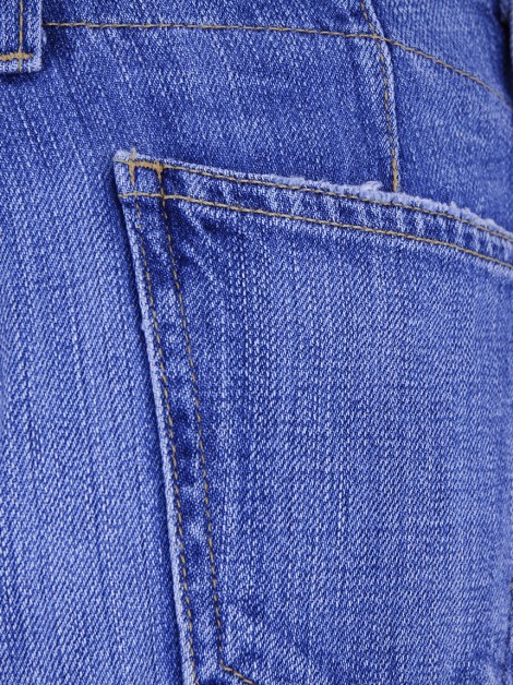 Calça Current Elliott Jeans Pantacourt Azul