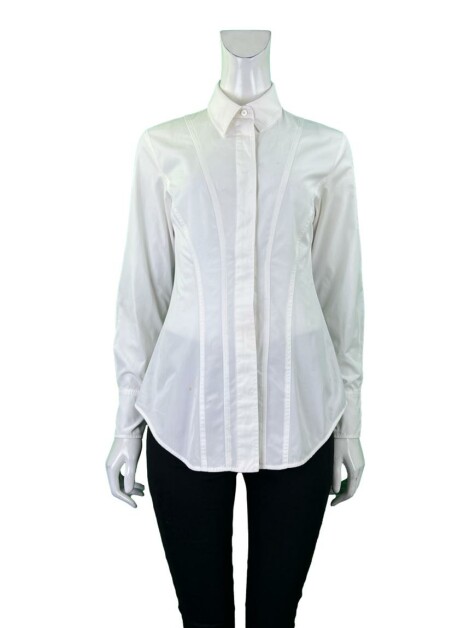 Blusa Sportmax Acinturada Branca