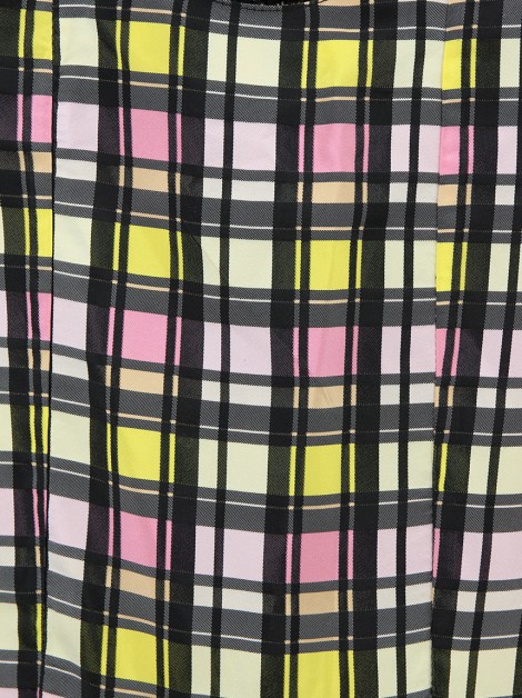 Vestido Marni Plissado Xadrez Infantil