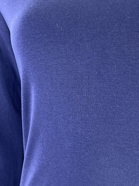 Blusa Uniqlo Tecido Azul Marinho