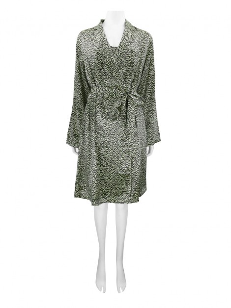 Conjunto La Perla Malizia Seda Animal Print