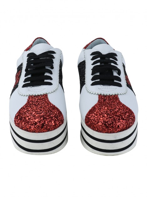 Tênis Chiara Ferragni Plataforma Branco