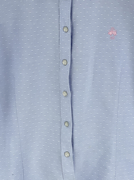 Camisa Brooks Brothers Tecido Azul