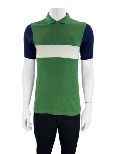 Blusa Fred Perry Polo Tecido Colorblock