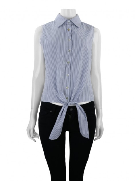 Camisa Mayara Sansana Tecido Listrada