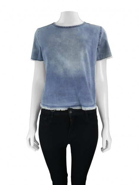 Blusa Olympiah Desfiada Jeans
