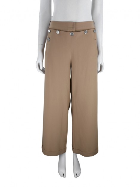 Calça Maria Garcia Pantacourt Caramelo
