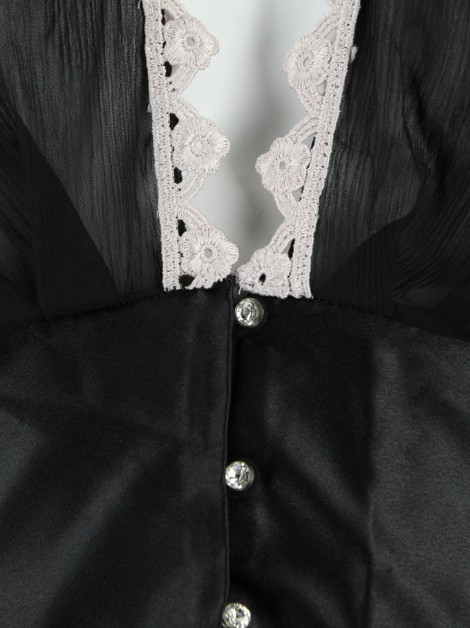 Robe Fruit De La Passion  Tule Preto