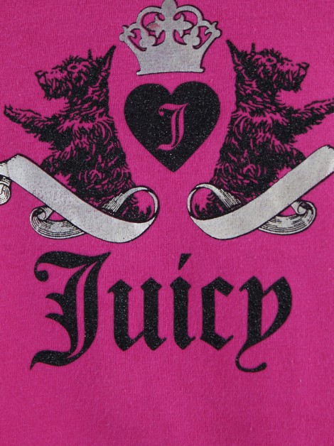 Blusa Juicy Couture Logo Rosa