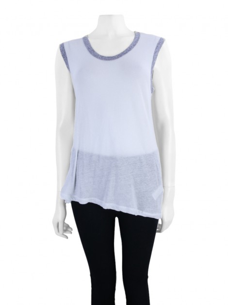 Blusa James Perse Tecido Bicolor