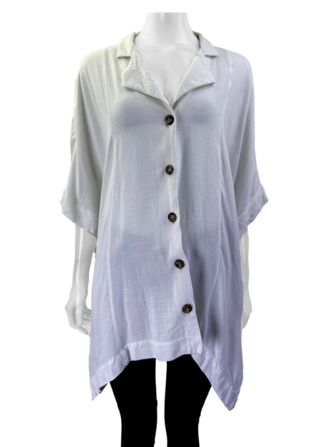 Blusa Salinas Tecido Off White