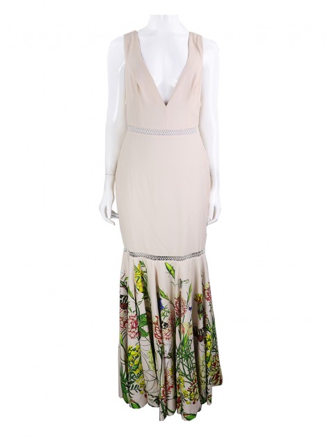 Vestido Patricia Bonaldi Floral Longo Rosê