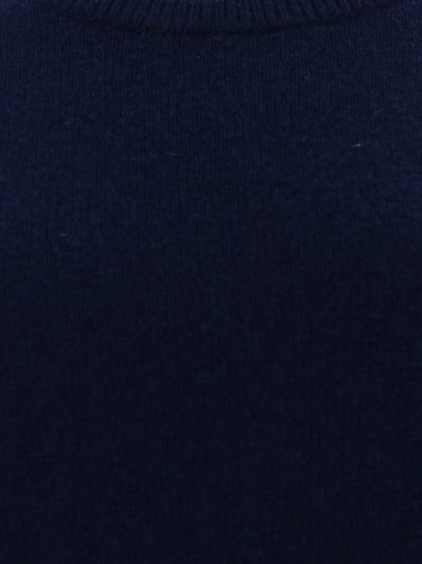 Vestido Ganni Lã Azul Marinho