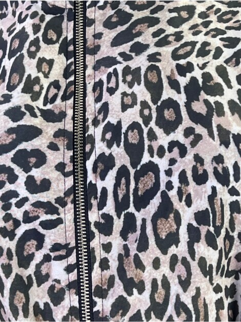 Casaco CAOS Acinturado Animal Print