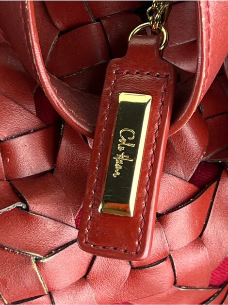 Bolsa Cole Haan Couro Vermelho