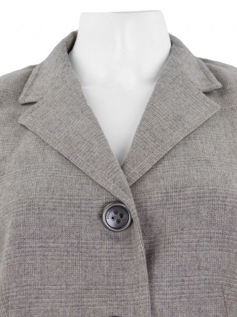 Blazer Escada Sport Lã Bege