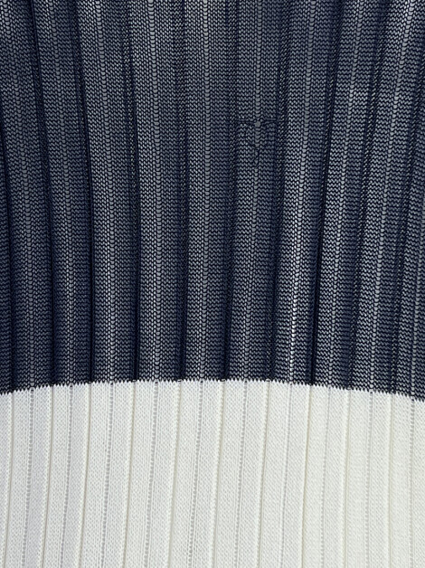 Vestido Magrella Tricô Listrado