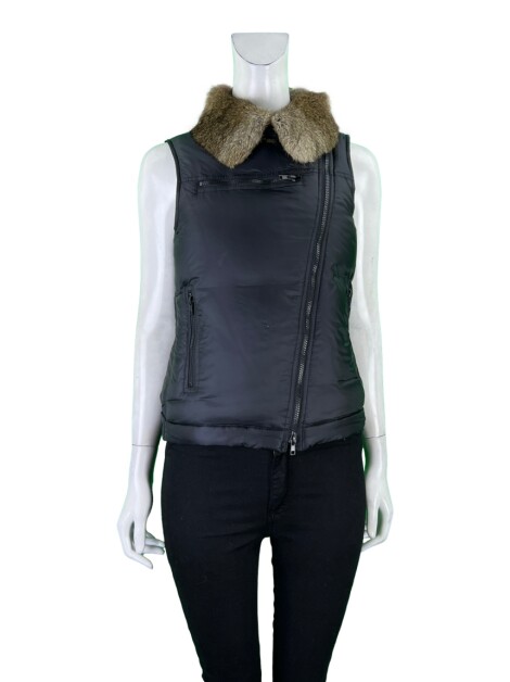 Casaco Joseph Puffer Mescla Preto