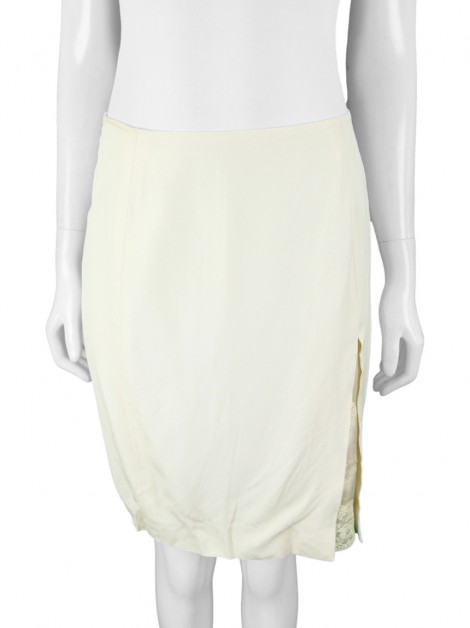 Saia John Galliano Curta Off White