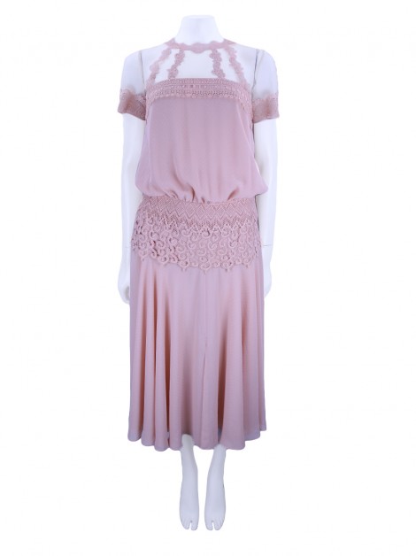 Vestido Candy by Candy Brown Midi Rosa