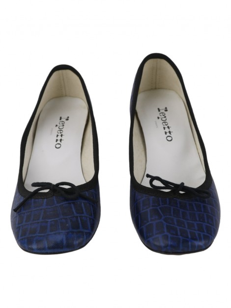Sapato Repetto Paname Azul