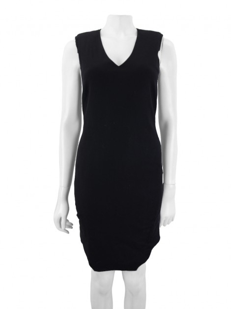 Vestido Helmut Lang Tecido Preto