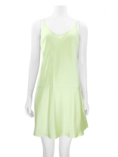 Vestido La Perla Malizia Camisola Verde Fluorescente