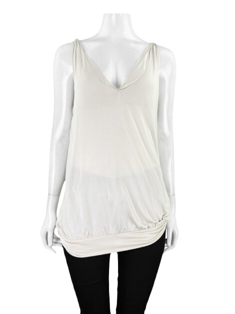 Blusa Sportmax Seda Bege