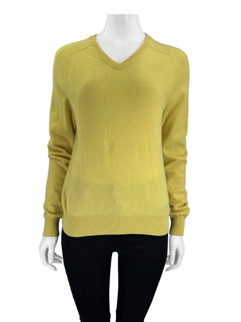 Blusa Brooks Brothers Chashmere Amarela