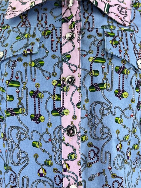 Camisa Blessed Estampa Bicolor