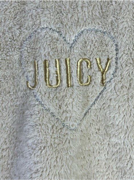 Blusa Juicy Couture Pelúcia Bege Infantil