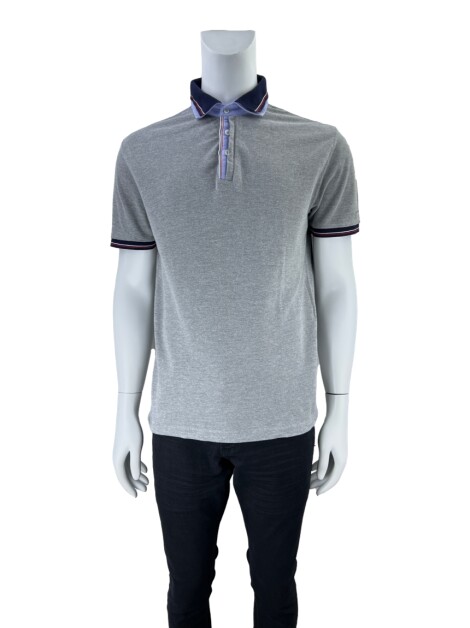 Camisa Adolfo Dominguez Polo Cinza