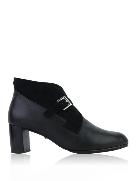 Bota Ferri Fivela Couro Preto