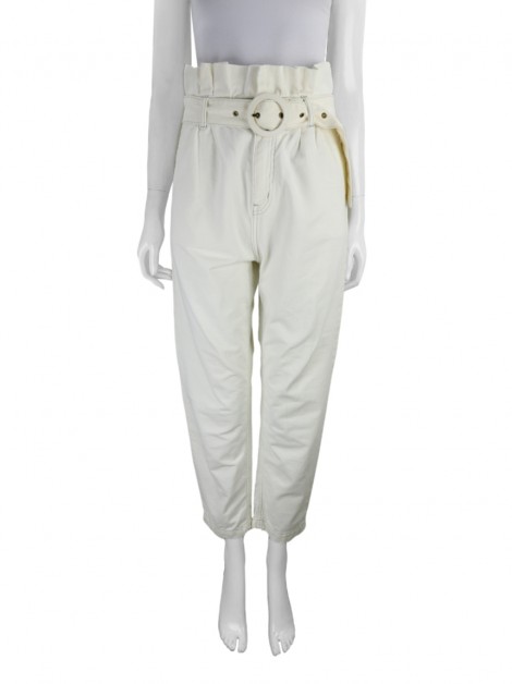 Calça Clemence Cós Alto Branca
