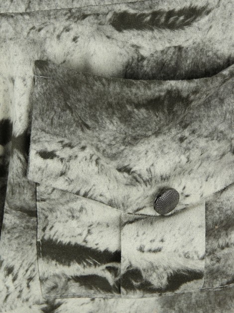 Shorts Scarf Me Tecido estampado