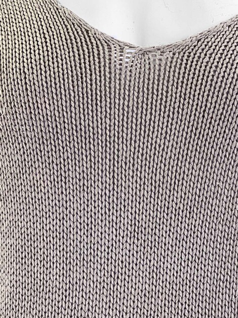 Blusa Marisa Ribeiro Tricot Bege