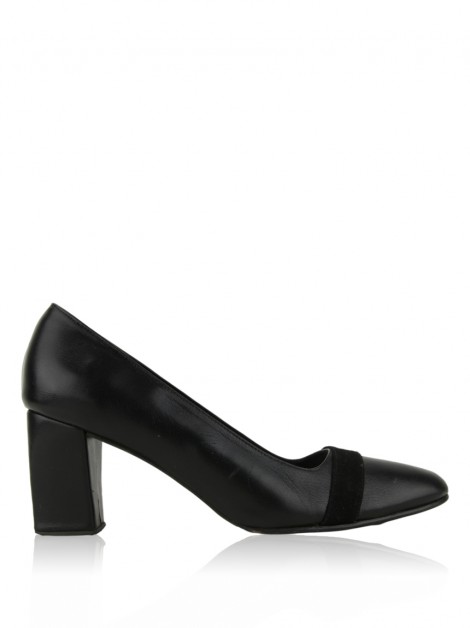 Sapato Ferri Couro Preto