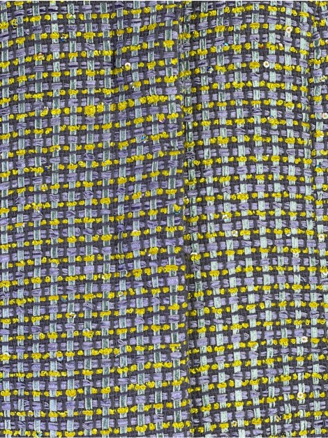 Colete Erre Tweed Estampado